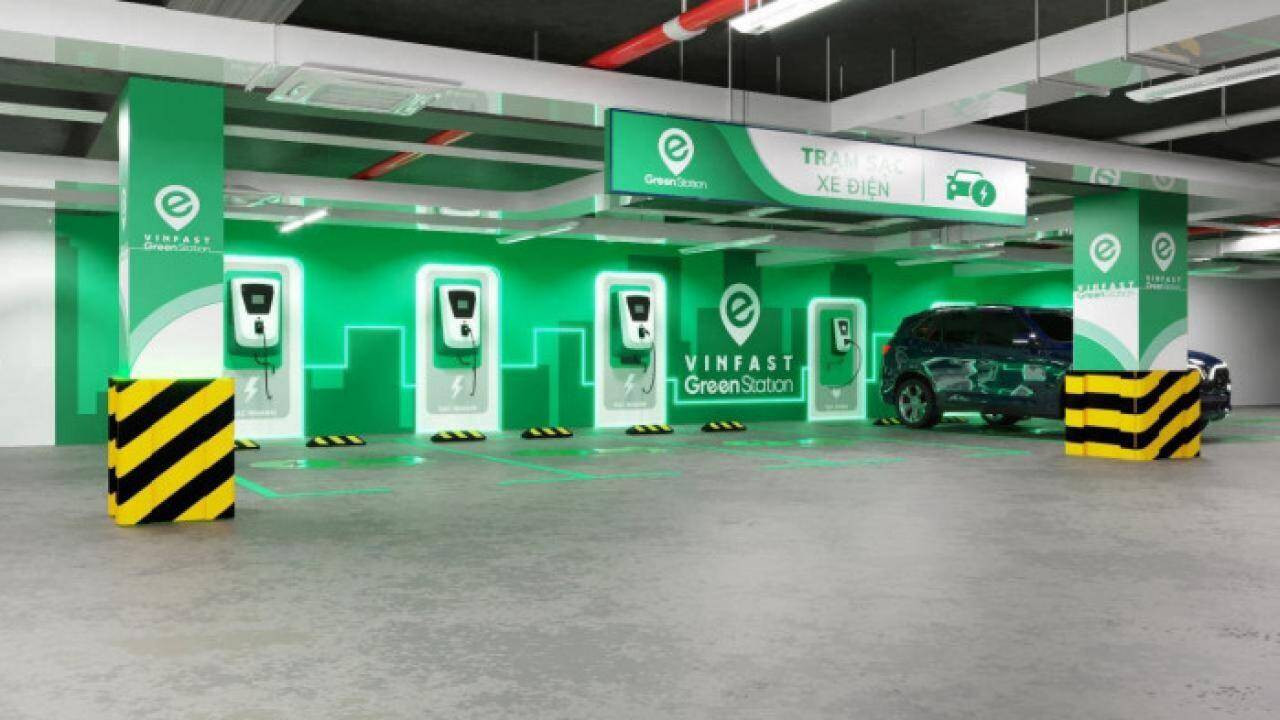 Hà Nội: Vinhomes Ocean Park, hầm B1 nhà xe B2 chung cư 01